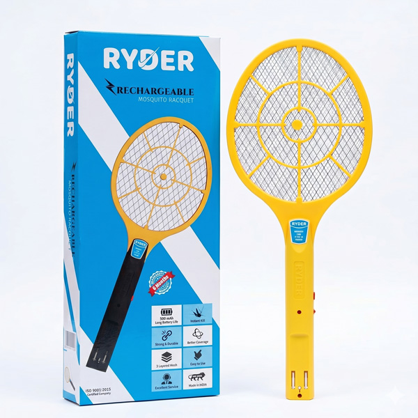 Ryder Rechargeable Mosquito Racquet